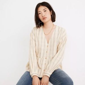 Madewell Button Down Woven Shirt